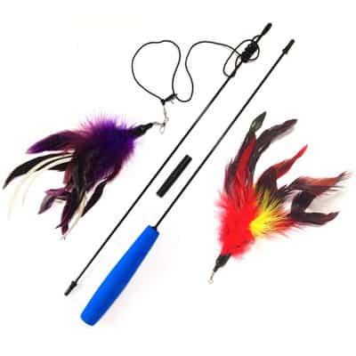 pet fit multi feather teaser